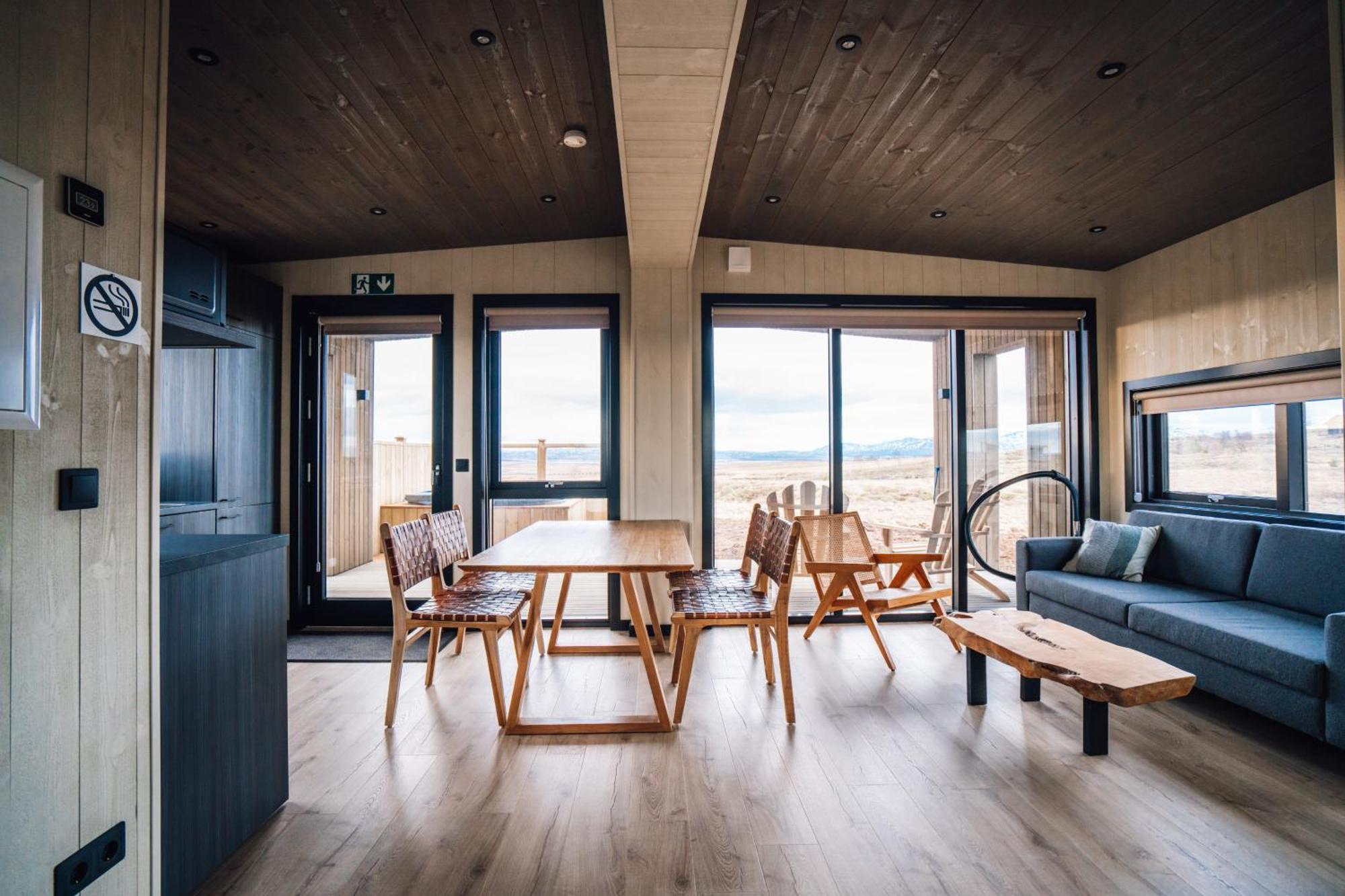 Blue View Cabins Reykholt  Buitenkant foto